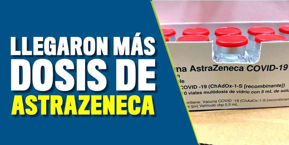 Nuevo lote de vacunas AstraZeneca aterrizaron en el país A Colombia continúan llegando vacunas contra el COVID y este viernes al país arribó un nuevo lote de 1.855.760 vacunas de AstraZeneca, las cuales llegaron a través de acuerdo bilateral con la farmacéutica, informó el Ministerio de Salud.