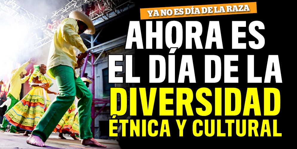 Para promover la diversidad cultural ya no se celebra el Día de la Raza Desde los colegios, a los niños pequeños, se les enseña que el 12 de octubre es una fecha especial porque se celebra el Día de la Raza. Sin embargo, ahora el Gobierno Nacional quiere darle una resignificación a esta fecha, y en adelante Colombia lo celebrará como el Día de la Diversidad Étnica y Cultural.