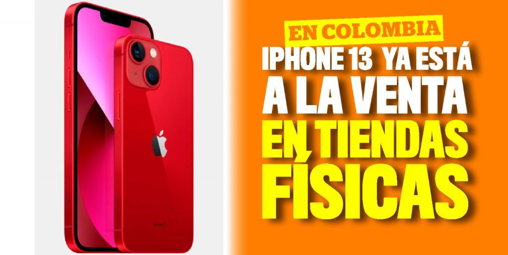 Llegó al mercado colombiano el iPhone 13... mire su costo El nuevo gran producto de la compañía estadounidense Apple fue lanzado al mercado de Colombia este viernes 22 de octubre. En un evento especial de Mac Center se comenzaron a distribuir los nuevos productos de Apple en cuestión de móviles.