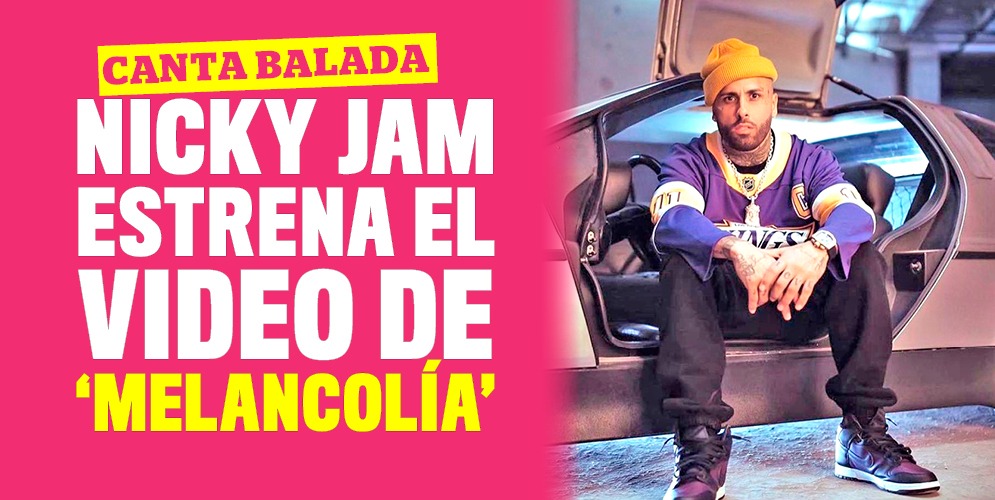 Nicky Jam estrenó el video musical de su balada 'Melancolía' El cantante de música urbana Nicky Jam, que ha conquistado varios escenarios internacionales con canciones como ‘Yo no soy tu marido’ y ‘Me voy pal party’, entre otros, estrenó el video musical de su balada ‘Melancolía’, que hace parte de su álbum Infinity.