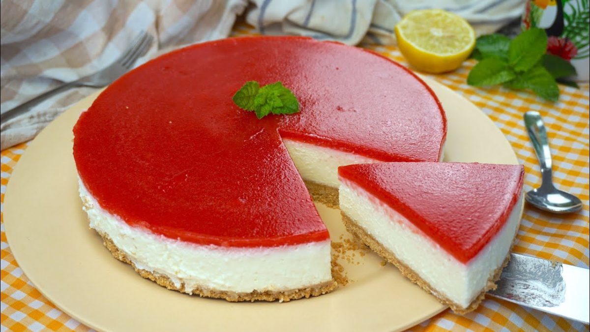Cheesecake de fresa, una combinación ganadora Hay diversas formas para preparar el tan famoso cheesecake o torta de queso.
