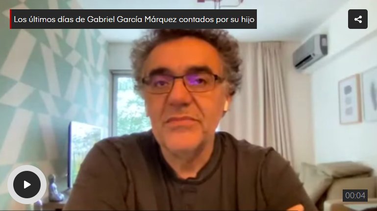 Los últimos días de Gabriel García Márquez contados por su hijo Rodrigo García Barcha estuvo en exclusiva en los micrófonos de 'El Club de Lectura' de Caracol Radio hablando de su libro 'Gabo y Mercedes: una despedida'.