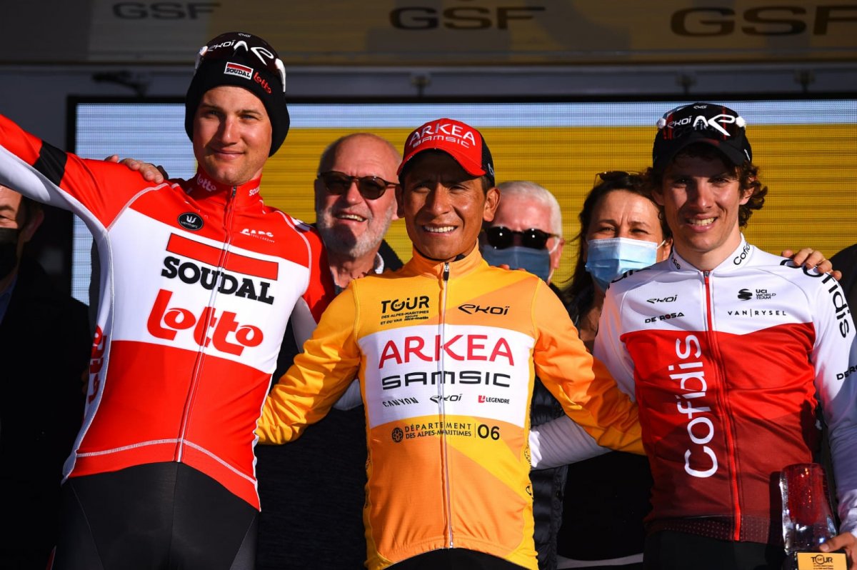 ¡Nairo, gigante! Es el campeón del Tour de los Alpes Marítimos Nairo Quintana anda intratable en este arranque del 2022. El pedalista boyacense, que venía de ser campeón en el Tour de la Provenza, hizo este domingo lo propio, pero en el Tour de los Alpes Marítimos, también en territorio francés.