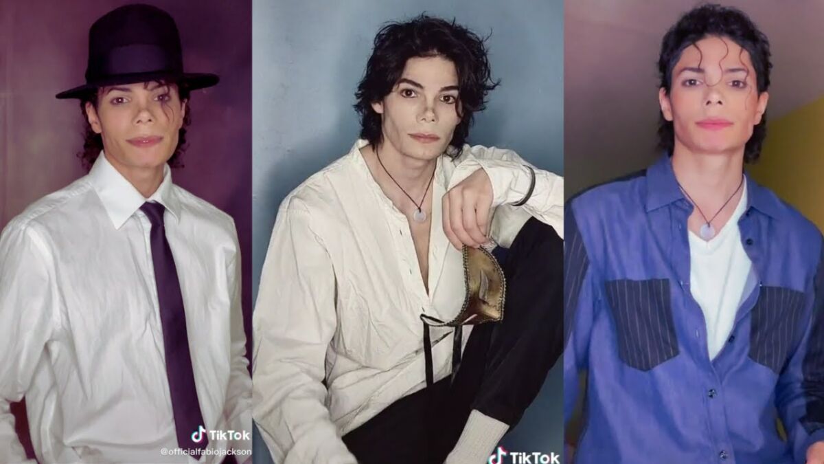 Se hizo famoso por parecerse a Michael Jackson La ventaja de parecerse a un famoso es que gracias a eso es fácil volverse popular. Fabio Jadeson puede dar muestra de ello. Este británico de 28 años es una sensación en TikTok, pues tiene facciones muy parecidas a las del ‘Rey del pop’, Michael Jackson.