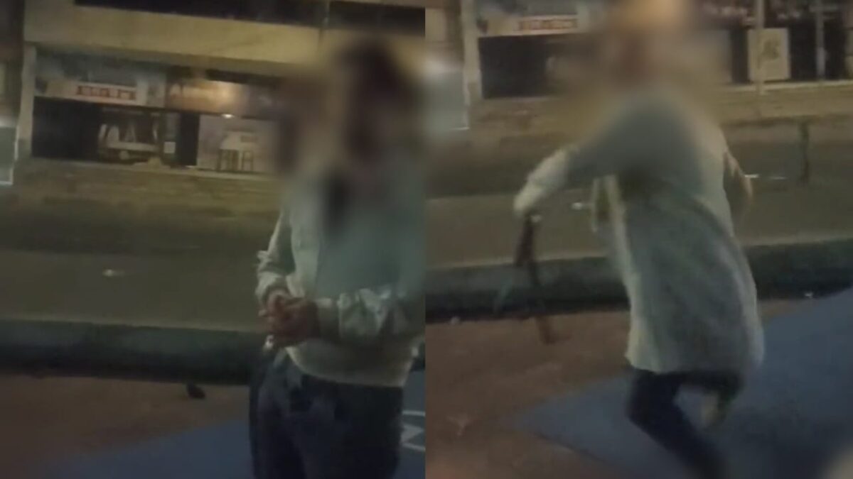 EN VIDEO: Denuncian ataque homofóbico en Chapinero En redes sociales se ha difundido un video junto con una denuncia, sobre un ataque por parte de dos hombres a una pareja gay que se encontraba esperando un carro frente del Astor Plaza, en la localidad de Chapinero.