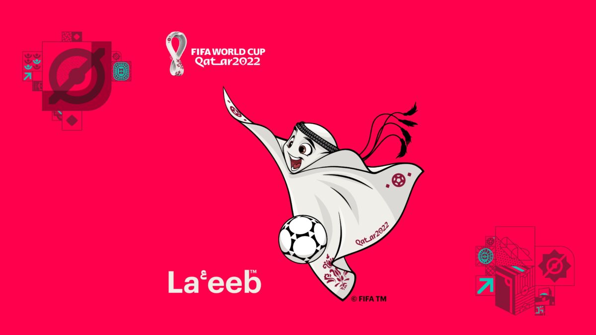 La'eeb la mascota oficial del Mundial de Catar 2022 que parece un fantasma En medio del sorteo del Mundial 2022 se presentó a la mascota del torneo, se trata de La'eeb, y aunque parece un tierno fantasma, es un personaje animado que en realidad representa un turbante, lo cual es clásico de la cultura árabe.