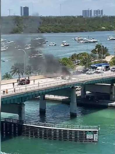 Seis heridos dejó accidente de una avioneta en Miami Una avioneta se estrelló contra un puente en Miami, Estados Unidos, y dejó como saldo seis personas heridas.