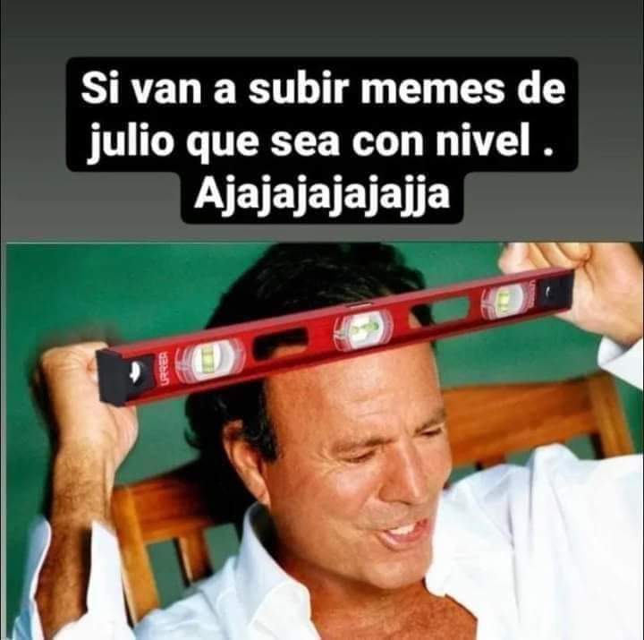 Los memes infaltables de Julio Al acercarse el mes de julio, las redes sociales estallaron con los memes que le hacen al cantante español Julio Iglesias, debido a que su nombre coincide con el séptimo mes del año.
