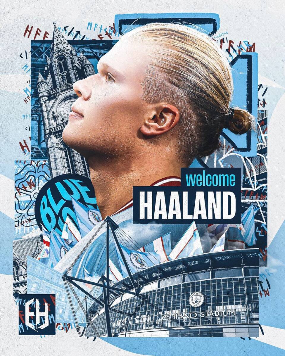 Haaland llegó al Manchester City y dijo que quiere "ganar trofeos" con su equipo Erling Haaland afirmó este lunes que quiere "ganar trofeos" con el Manchester City, que oficializó la llegada del atacante noruego, con el que espera poder conquistar por fin la Liga de Campeones europea.