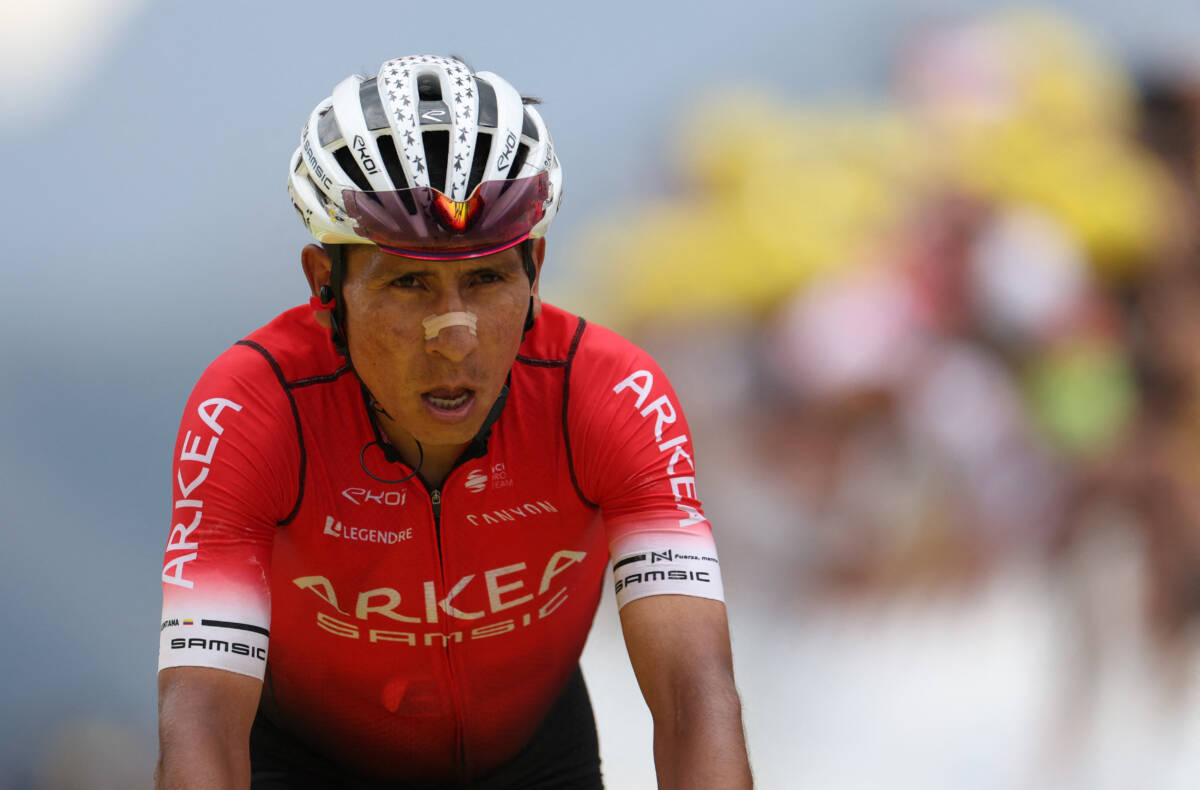 Equipo colombiano le puso los ojos a Nairo Quintana para 2023 El pedalista boyacense Nairo Quintana está pasando por un momento crucial en su carrera profesional con lo recientemente ocurrido con el TAS, quienes decidieron descalificarlo del Tour de Francia 2022 por consumo de tramadol, algo que él aún sigue negando.
