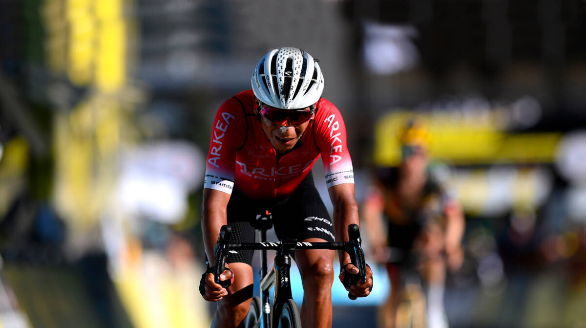 Tour de Francia: Nairo se mantiene sexto en la general En la 13ª etapa del Tour de Francia, que se llevó a cabo este viernes en Saint-Etienne, al término de un recorrido de 193 kilómetros disputado en medio de elevadas temperaturas, el pedalista colombiano Nairo Quintana quedó en el puesto 31, pero se mantiene en el puesto 6 de la clasificación general. 