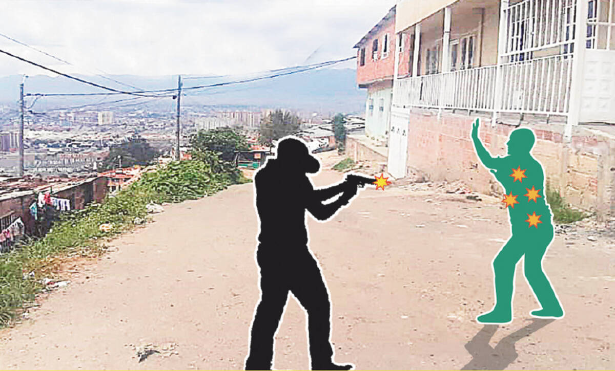 Riña, bala y muerte en Ciudad Bolívar Para los habitantes del sector de Santo Domingo, en Ciudad Bolívar, escuchar disparos se ha vuelto cotidiano. El eco de las balas forman parte del paisaje del que los vecinos ya no quieren saber más.