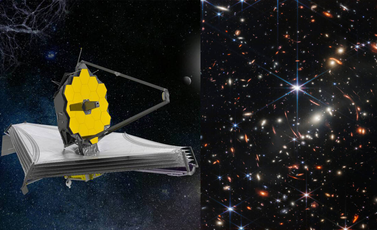 Esta es la imagen más profunda del universo revelada por la Nasa El Telescopio Espacial James Webb, el más potente puesto en órbita, reveló este lunes la "imagen infrarroja más profunda y nítida del universo primitivo", apuntando unos 13.000 millones de años hacia atrás, dijo la NASA. 