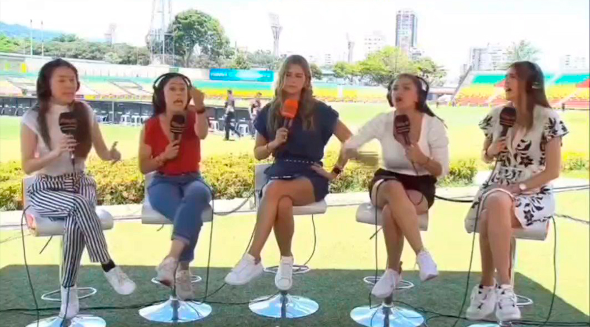 Agarrón en vivo de presentadoras deportivas Varias periodistas de Win Sports protagonizaron un fuerte confrontamiento verbal luego de haber tenido opiniones diferentes sobre el resultado que tuvo la Selección Colombia Femenina en la reciente Copa América.