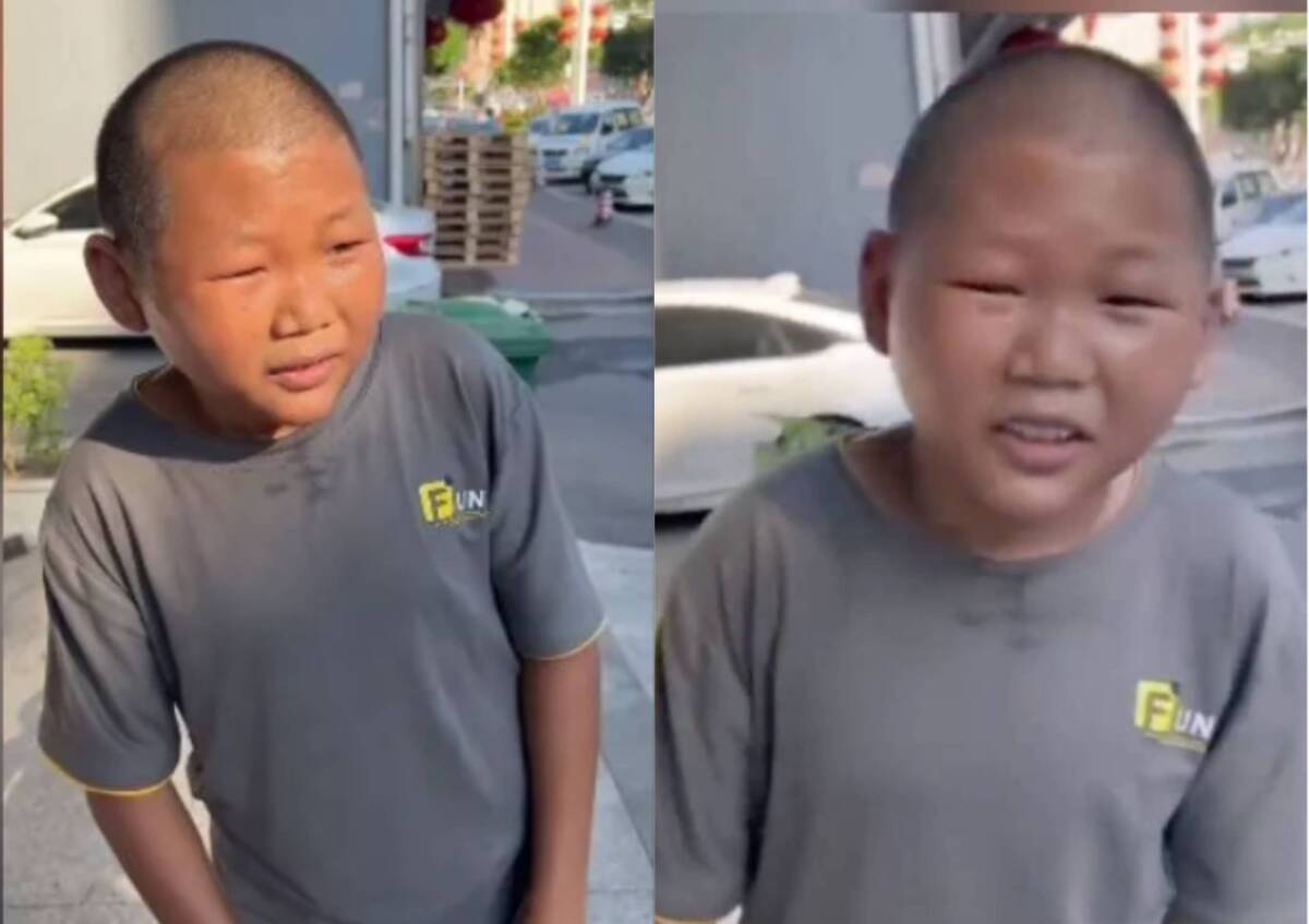 Tiene 27 años, pero luce como un niño de 8 Esta es la peculiar historia de Mao Sheng, un hombre de 27 años que vive en china, en la provincia de Guangdong, quien afirma estar desesperado por no encontrar trabajo debido a infantil apariencia.