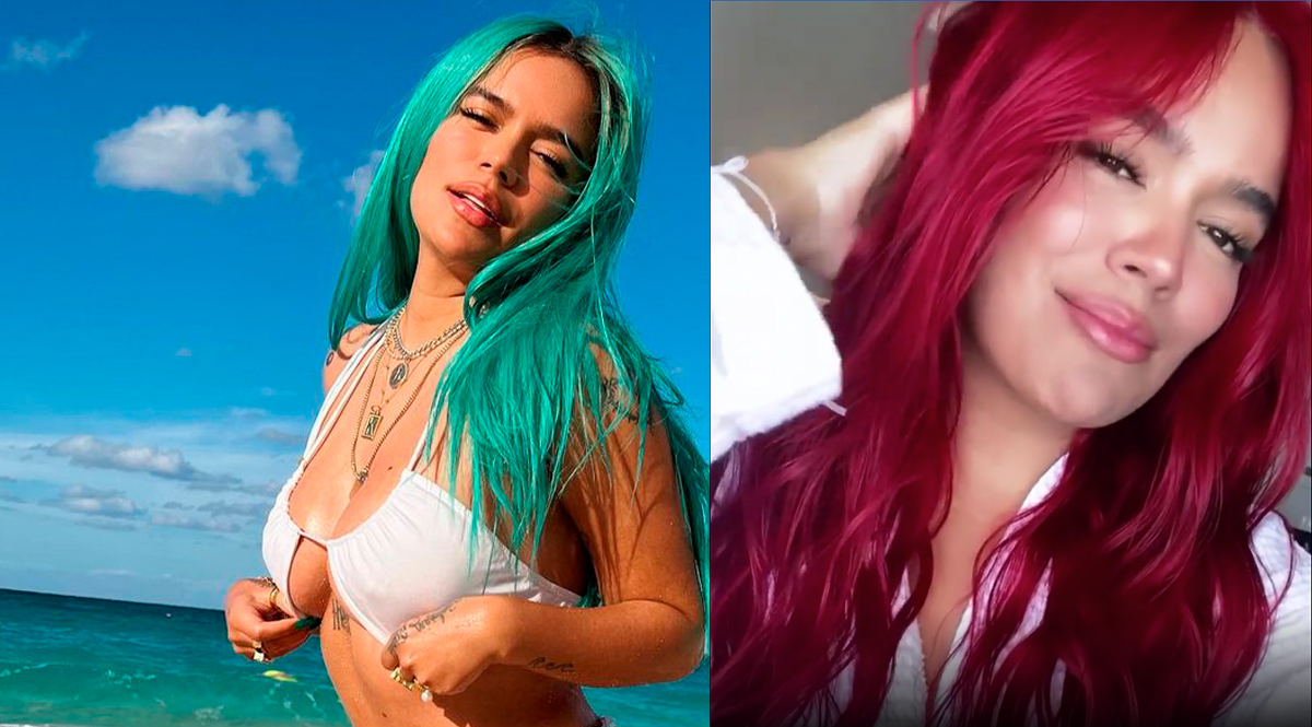 Karol G sorprendió con su nuevo color de cabello ¡Ciclo cerrado! La cantante paisa Karol G en sus redes sociales le mostró a sus seguidores el nuevo color de su cabello, luego de deja su melena azul.