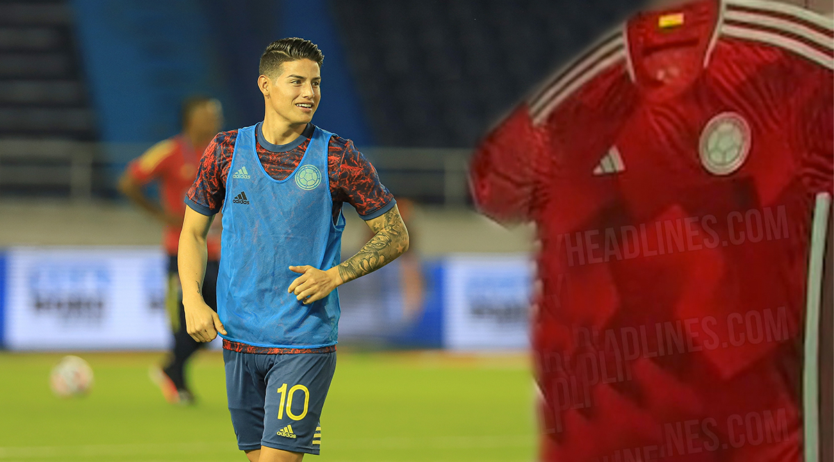 ¿Vestirán de rojo? Se filtró la posible camiseta alternativa de la Selección Colombia La nueva camiseta que usaría la Selección Colombia para las próximas Eliminatorias sería color rojo, como lo fue en el Mundial de 2014.