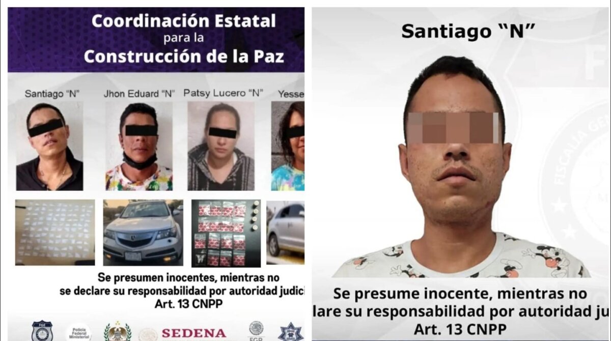 Colombiano fue detenido en México por llevar varias armas de fuego El colombiano, además, estaba con un joven de 15 años, que tenía en su posesión 9 bolsas de un polvo similar a la cocaína.