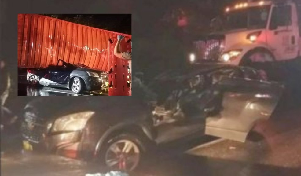 Milagro en medio de la tragedia, una mujer y su hijo sobrevivieron a grave accidente Un fatal accidente se registró en el kilómetro 7 de la vía que conduce de Bogotá a Ibagué, en el que un camión se volcó y cayó encima de un carro donde viajaban 5 personas, dos de ellas sobrevivieron de milagro.