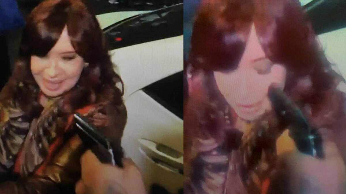 El impresionante video de intento de asesinato de Cristina Fernández Un hombre intentó engatillar un arma a centímetros de la cabeza de la vicepresidenta argentina Cristina Fernández de Kirchner, en inmediaciones del domicilio de la exmandataria.
