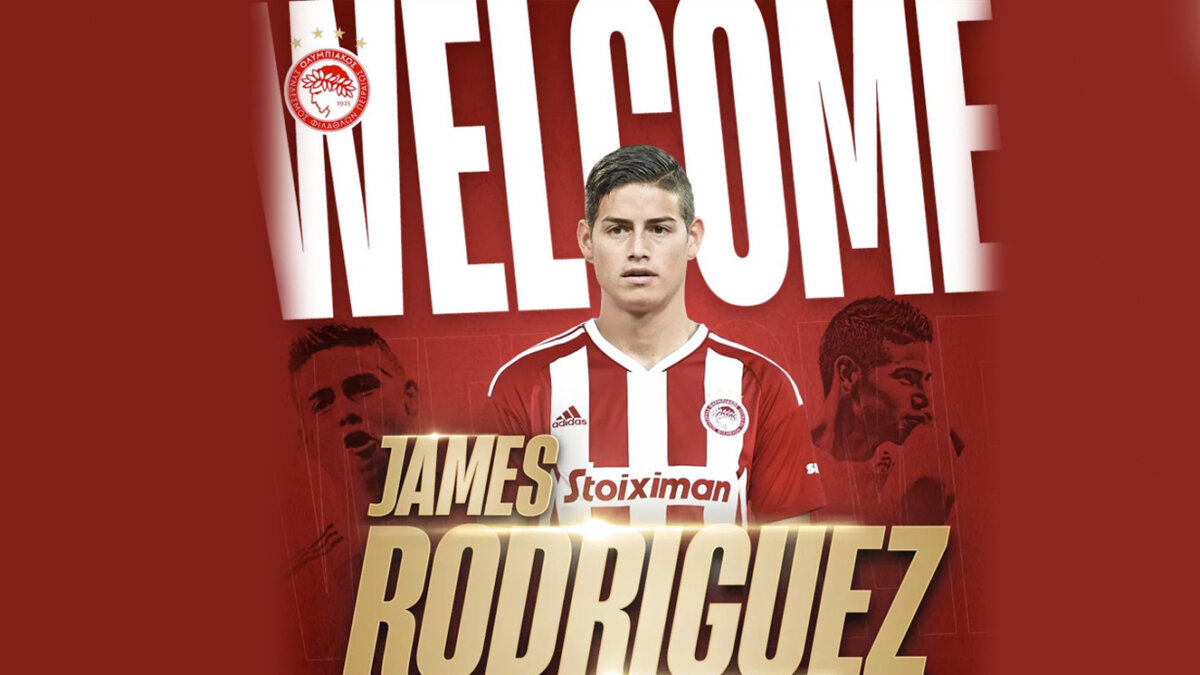 James fue presentado como nuevo jugador del Olympiacos Inicia una nueva era para James Rodríguez. El 10 de la Selección Colombia finalmente cumplió su deseo de volver a Europa, pues este jueves fue presentado como nuevo jugador del Olympiacos de Grecia.