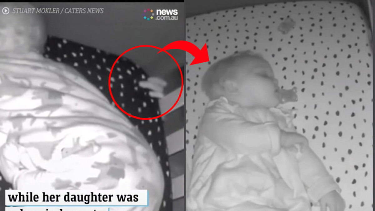 Aterrador video: captan mano de un fantasma en la cuna de una bebé Como si se tratara de una película de terror, una pequeña bebé por poco es alcanzada por las garras de un ente de otro plano.