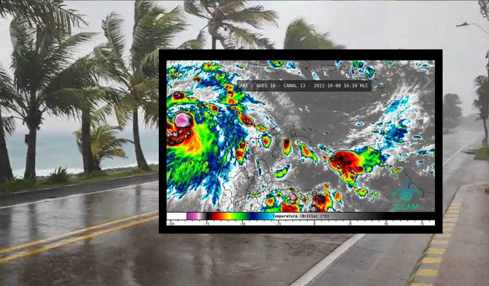 Alerta: en este momento el huracán Julia golpea a San Andrés El Instituto de Hidrología, Meteorología y Estudios Ambientales (IDEAM), declaró que la tormenta Julia ya es huracán de categoría uno, en el momento en que pasa por la isla de San Andrés, por lo que crece la preocupación.