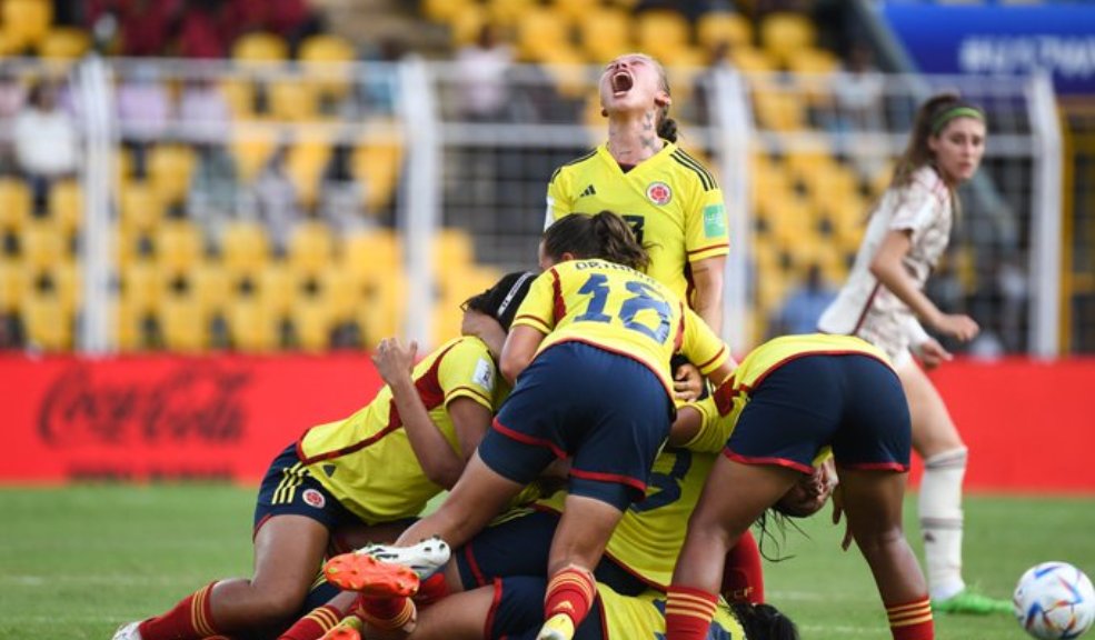 ¡Qué lindura! Las 'superpoderosas' se clasifican a cuartos de final Colombia siendo líder en el grupo C, hizo historia este martes al clasificarse por primera vez a cuartos de final de la Copa Mundial de la FIFA.