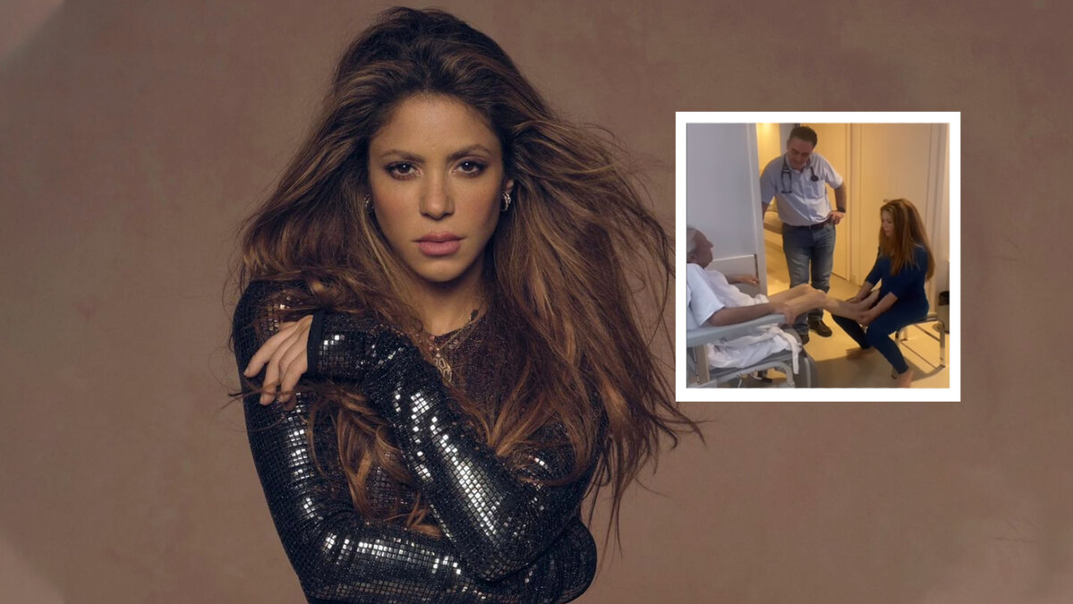 El conmovedor video de Shakira y su papá en el hospital Con el ojo aguado dejó Shakira a más de uno luego de publicar un video donde aparece ayudado a su padre en la clínica, en la que se recupera de uno serios quebrantos de salud.