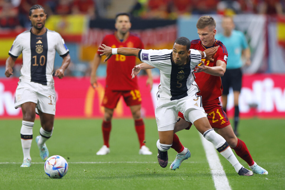 Alemania empata 1-1 con 'La Roja' y se mantiene en el Mundial España no pudo pasar del empate 1-1 con Alemania este domingo en el Mundial de Catar, con lo que tendrá que esperar a la última jornada, ante Japón, para intentar sellar su billete para octavos de final.