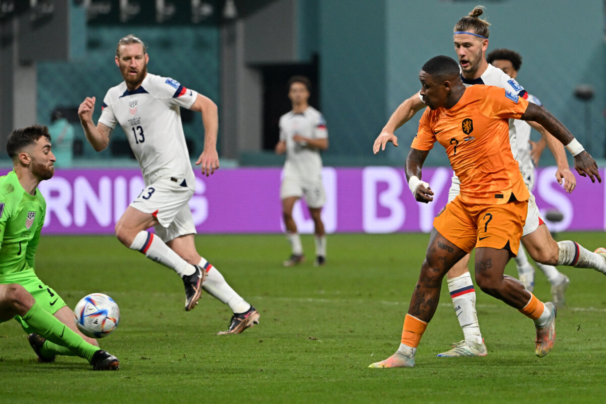 La 'Naranja Mecánica' sacó con goleada a Estados Unidos del Mundial Países Bajos sacó a los norteamericanos del Mundial con un impresionante 3-1, de esta manera aseguró su boleto a cuartos.