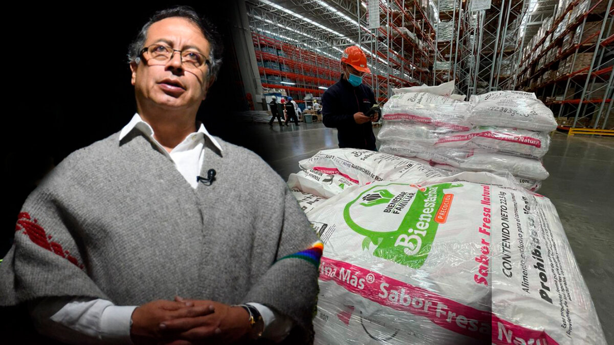 Petro busca acabar con la bienestarina El presidente Gustavo Petro le pidió al Instituto Colombiano de Bienestar Familiar (ICBF) detener la compra de la famosa bienestarina, uno de los alimentos con el que crecieron cientos de colombianos.