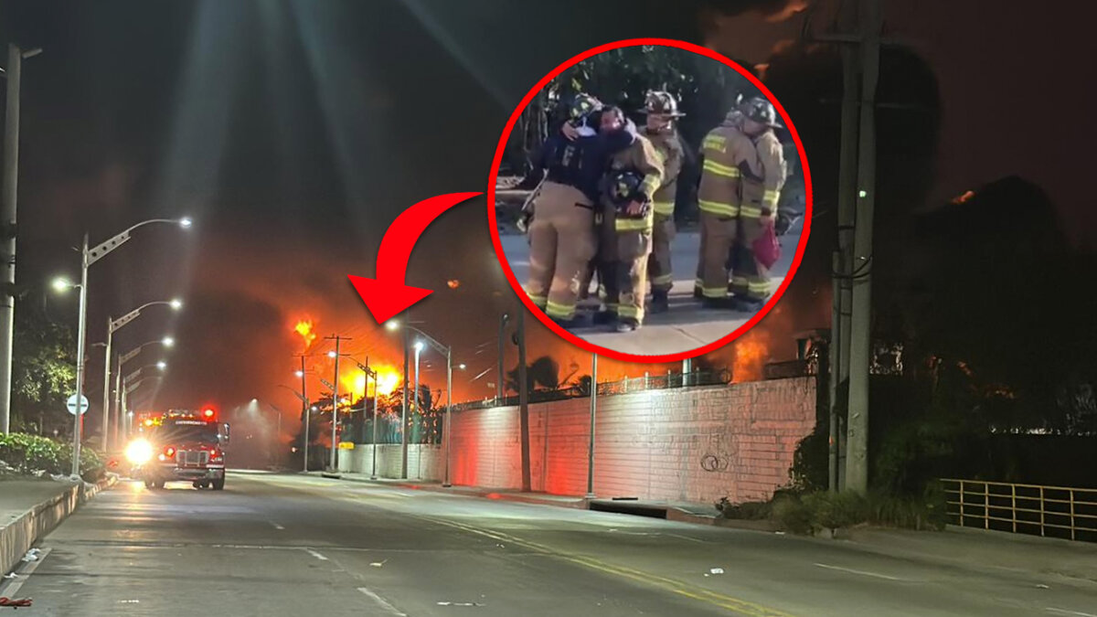 Voraz incendio acabó con la vida de un bombero La madrugada de este miércoles 21 de diciembre se registró una tragedia en la zona industrial de la vía 40, en Atlántico: un bombero perdió la vida en el momento en que intentaba controlar un incendio en este lugar.