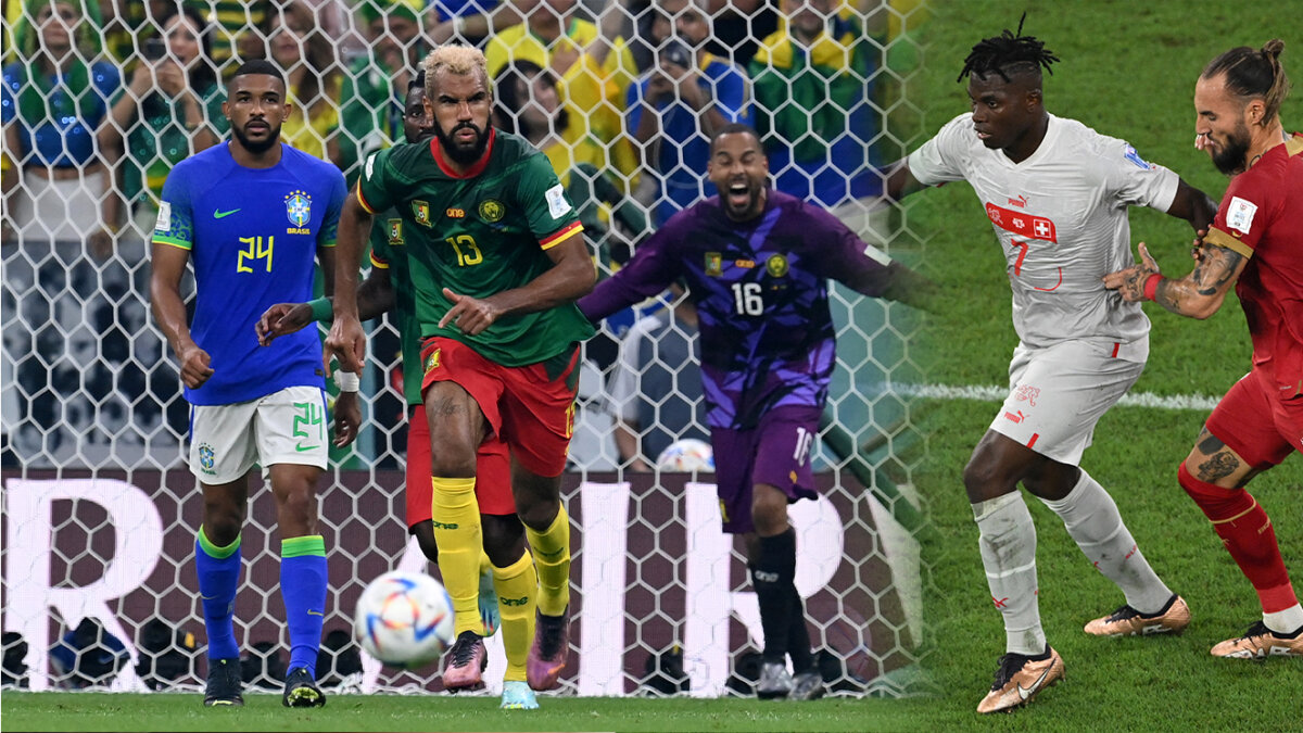 Brasil se las dio de mucho ‘café con leche’ y lo frenó Camerún Terminaron los partidos de la fase de Grupos y de esta manera se conocieron todas las selecciones que se meten a octavos de final. Brasil y Suiza fueron los últimos.
