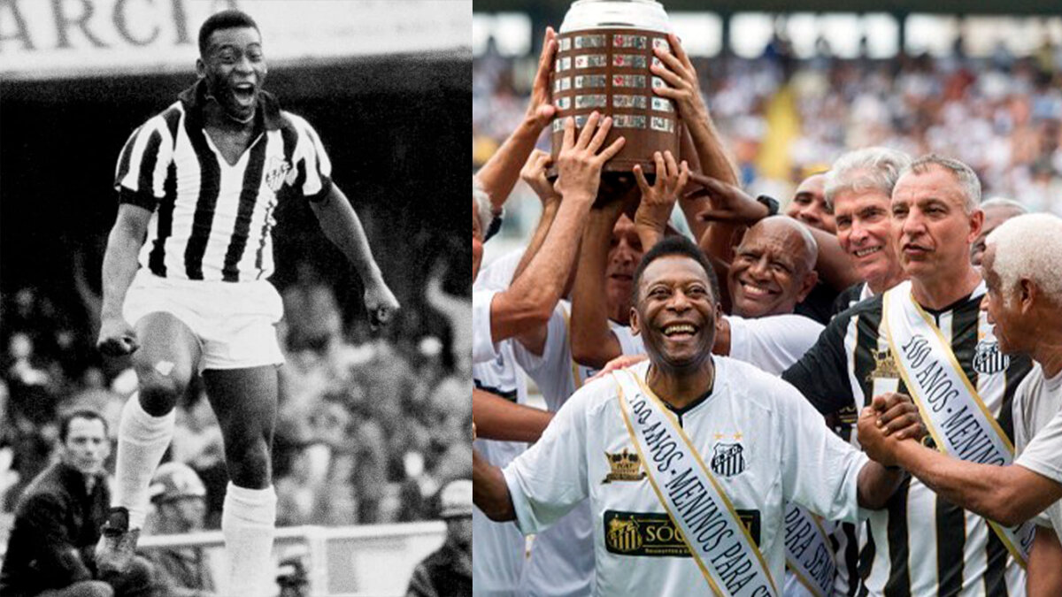 EN VIDEO: Así homenajeó Santos al 'Rey' Pelé El Santos de Brasil, equipo donde debutó y jugó gran parte de su carrera Pelé, le rindió un sentido homenaje al jugador más importante de su historia.