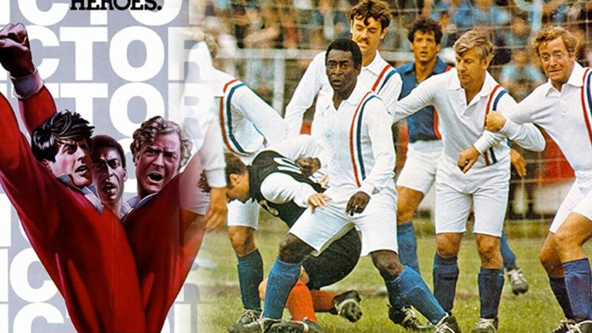 La película que Pelé protagonizó junto a Sylvester Stallone Pelé compartió reparto con actores de la talla de Michael Caine y junto al brasileño también estuvieron lo jugadores Bobby Moore y Osvaldo Ardiles.