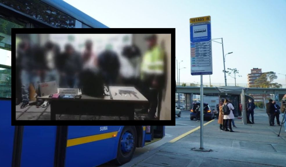 Les cerraron las puertas: Policía desarticuló banda que atracaba en buses del Sitp La Policía de Bogotá logró desarticular dos bandas delincuenciales dedicadas a atracar pasajeros de los buses del Sitp en diferentes puntos de la ciudad.
