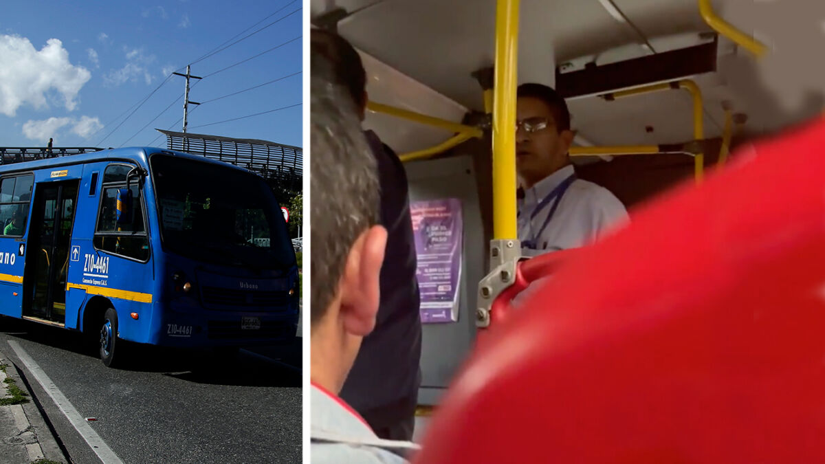 VIDEO: conductor de Sitp regañó a los pasajeros por no saludarlo Pasajeros grabaron el momento en que un conductor de Sitp regañó a los ciudadanos que trasportaba en el bus porque no lo habían saludado cuando tomaron el servicio.