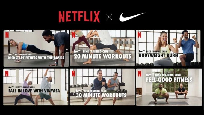 Netflix ahora lo ayuda a colocarse en forma Hacer ejercicio desde cualquier lugar ahora es más fácil con la ayuda de Netflix, ya que la plataforma hizo una colaboración con la marca de ropa deportiva Nike, para que sus usuarios se pongan en forma.