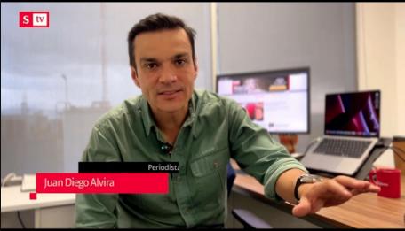 Juan Diego Alvira renunció a Semana El presentador Juan Diego Alvira anunció este viernes 24 de febrero que renunció a la revista Semana por temas personales.