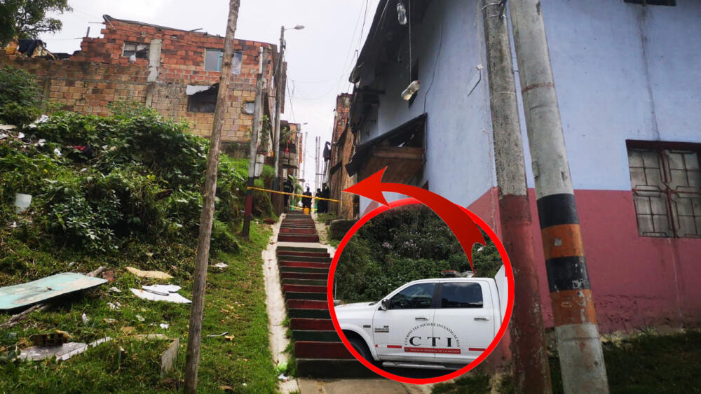 Crimen y persecución en el centro de Bogotá Un joven fue baleado en el barrio San Francisco en la localidad de Santa Fe.