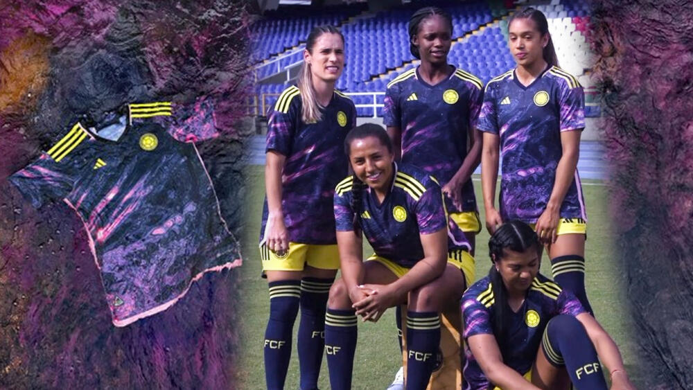 Así es la nueva camiseta de la Selección Colombia de fútbol femenina Hoy salió a la venta la nueva camiseta que la Selección Colombia de fútbol femenina lucirá en el Mundial de Fútbol de Australia y Nueva Zelanda.