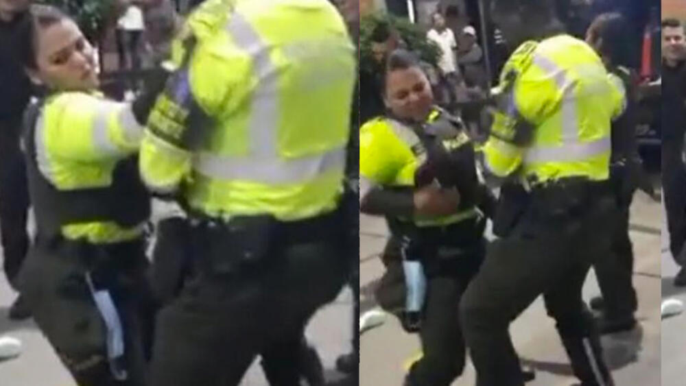 En video: policías perrean hasta el piso En las últimas horas se viralizó un video donde varios uniformados bailan reguetón muy sexymente.