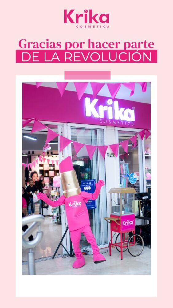 La marca de productos de belleza que se abre paso en la capital Krika Cosmetics se abre paso en la capital colombiana con más de 30 mil productos cosméticos.