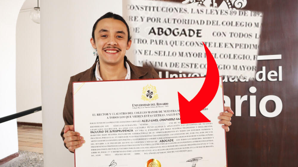 Persona no binaria recibe título de “abogade” en Colombia Alelí Chaparro se convirtió en la primera persona en Colombia que recibió el título universitario como persona no binaria, en un paso por por la diversidad y la inclusión en los entornos educativos.