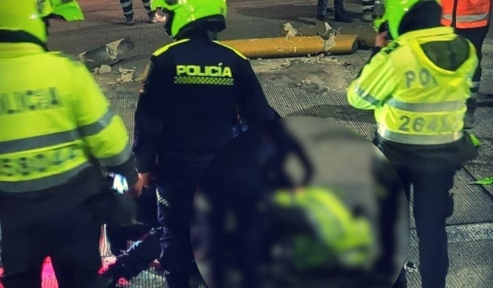Accidente fatal de policía por el Campín En la madrugada del sábado 01 de abril de 2023 ocurrió un accidente de tránsito en la calzada de transmilenio sobre la Carrera 30 frente al estadio El Campín.