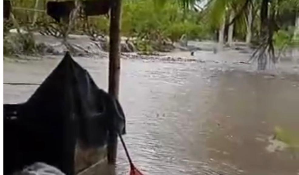 Graves inundaciones por fuertes lluvias en Viotá En las últimas horas las fuertes lluvias han generado graves inundaciones en el municipio de Viotá en Cundinamarca.