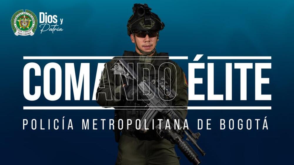 Bogotá tendrá un Comando Élite para combatir a bandas criminales Un Comando Élite para garantizar la seguridad urbana en Bogotá fue presentado en la mañana de este martes por la alcaldesa de la ciudad, Claudia López, y el director general de la Policía Nacional, mayor general William Salamanca.