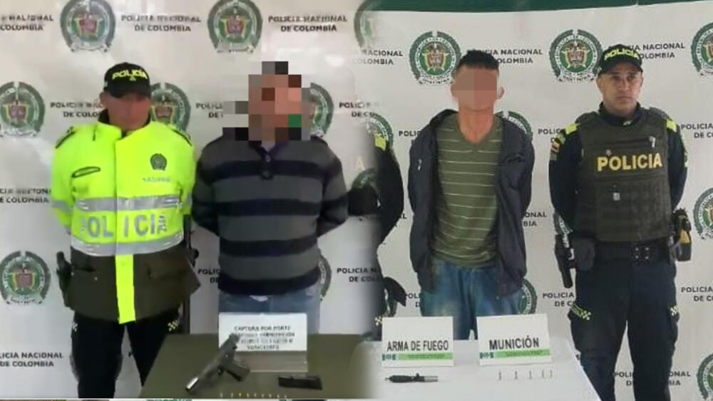 Capturaron a dos sujetos por porte ilegal de armas en Bosa y Kennedy La Policía Metropolitana de Bogotá efectuó la captura de dos sujetos armados en las localidades de Bosa y Kennedy por el delito de porte ilegal de armas, los hechos se realizaron en el marco de la Semana de la Vida y la Tolerancia dentro de la capital.