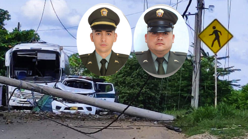 Estos son los dos policías que murieron en ataque terrorista en Tibú Este miércoles 24 de mayo sobre las 2:30 de la tarde, se registró un nuevo atentado con explosivos en el municipio de Tibú, ubicado en la subregión del Catatumbo, en el departamento de Norte de Santander.